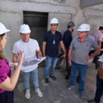 Ezequiel visita obras do antigo prédio do BNB que vai abrigar a Rádio e TV Assembleia