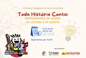 Leia mais sobre o artigo IX Mostra Pedagógica da Casa Durval Paiva acontece nesta quinta-feira (31)