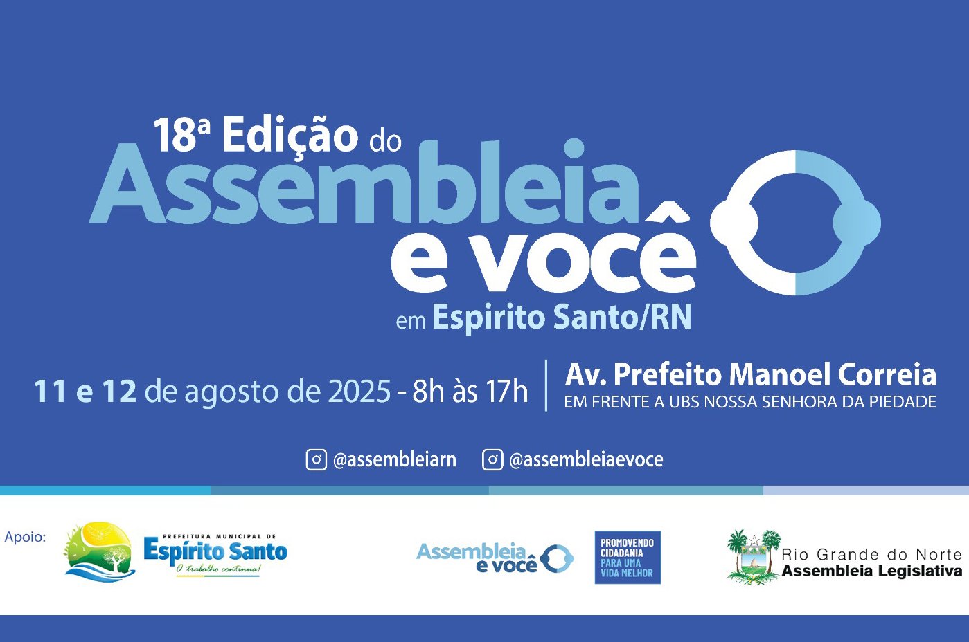 Leia mais sobre o artigo Assembleia e Você leva serviços gratuitos para Espírito Santo nos dias 11 e 12 de agosto