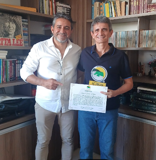Leia mais sobre o artigo JARDIM DE PIRANHAS: Alcimar Araújo é homenageado com título Amigo da Memória Potiguar