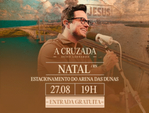 Leia mais sobre o artigo Natal recebe turnê “A Cruzada”, de Deive Leonardo, com ação beneficente para o Banco de Alimentos