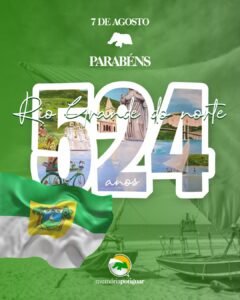 Leia mais sobre o artigo Hoje (7) o Rio Grande do Norte completa 454 anos de história!