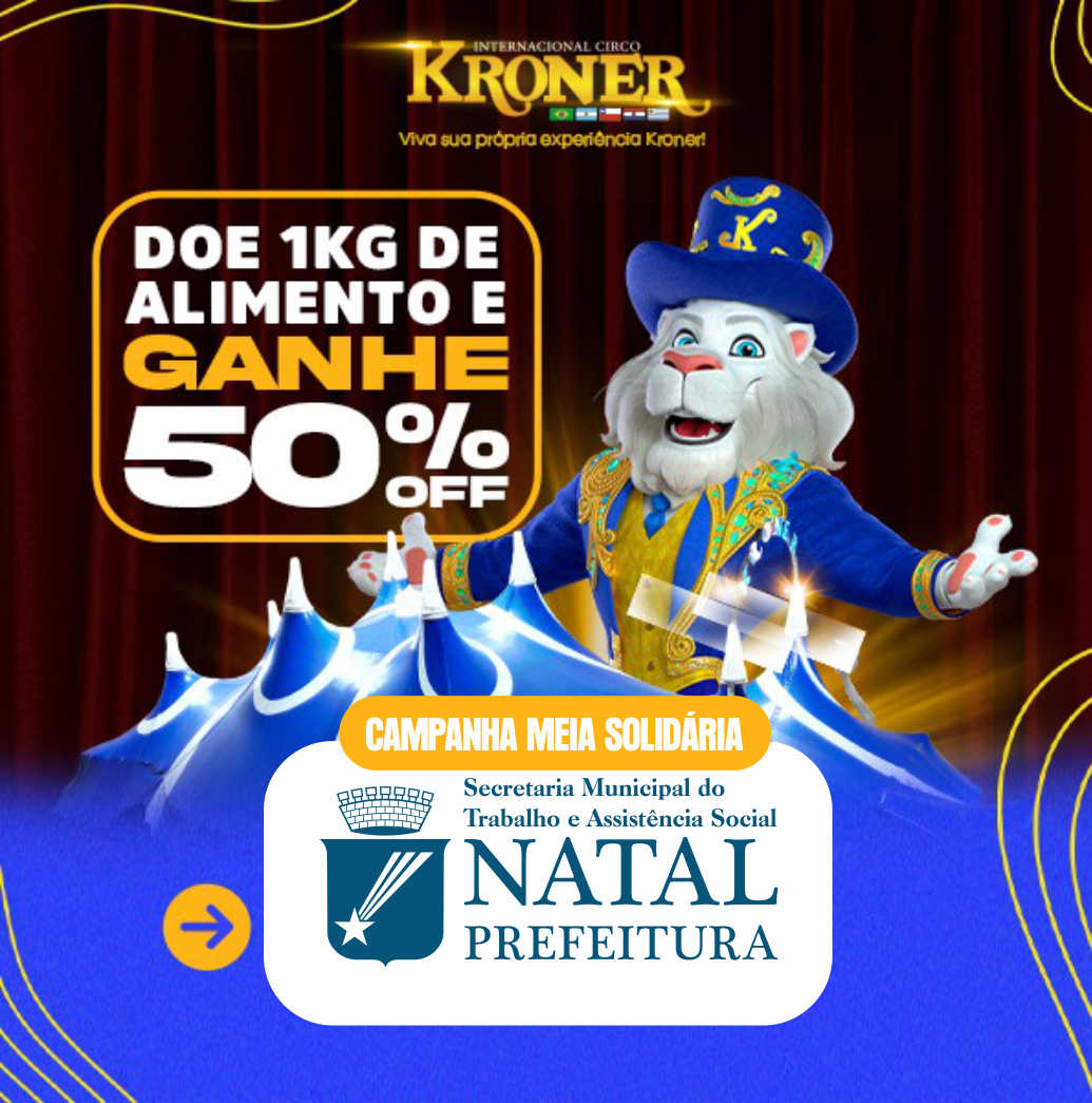 Leia mais sobre o artigo NATAL: Prefeitura e Circo Kroner realizam campanha “Meia Solidária” em benefício do Banco de Alimentos