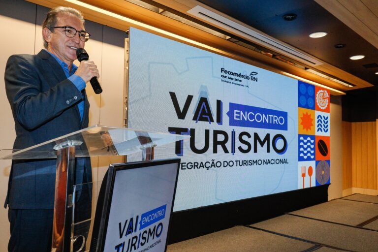 Leia mais sobre o artigo RN alcança recorde de R$ 11,3 bi no turismo em 2024, aponta pesquisa da Fecomércio apresentada no Encontro Vai Turismo