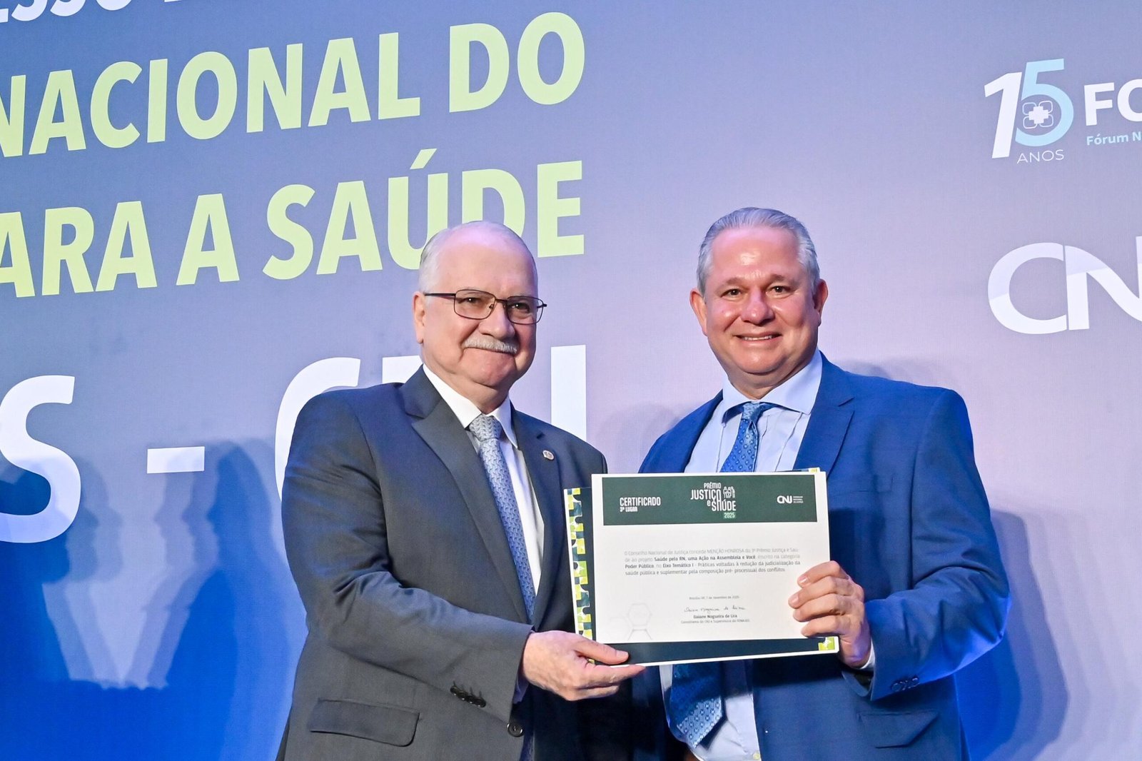 Leia mais sobre o artigo ALRN: Assembleia Legislativa é reconhecida pelo CNJ com as ações de saúde no RN