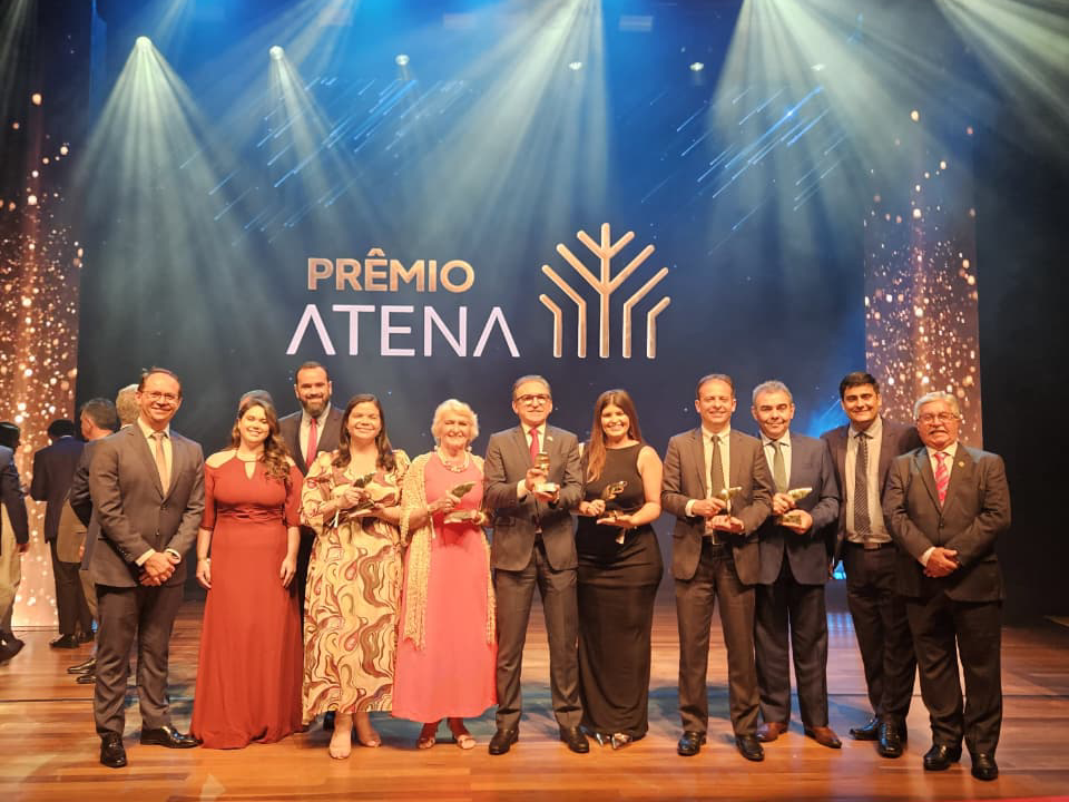 Leia mais sobre o artigo Sistema Fecomércio RN é destaque em 13 categorias nacionais no Prêmio Atena 2025