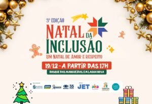Leia mais sobre o artigo NATAL: Natal da Inclusão chega à 3ª edição com programação adaptada no Bosque das Mangueiras