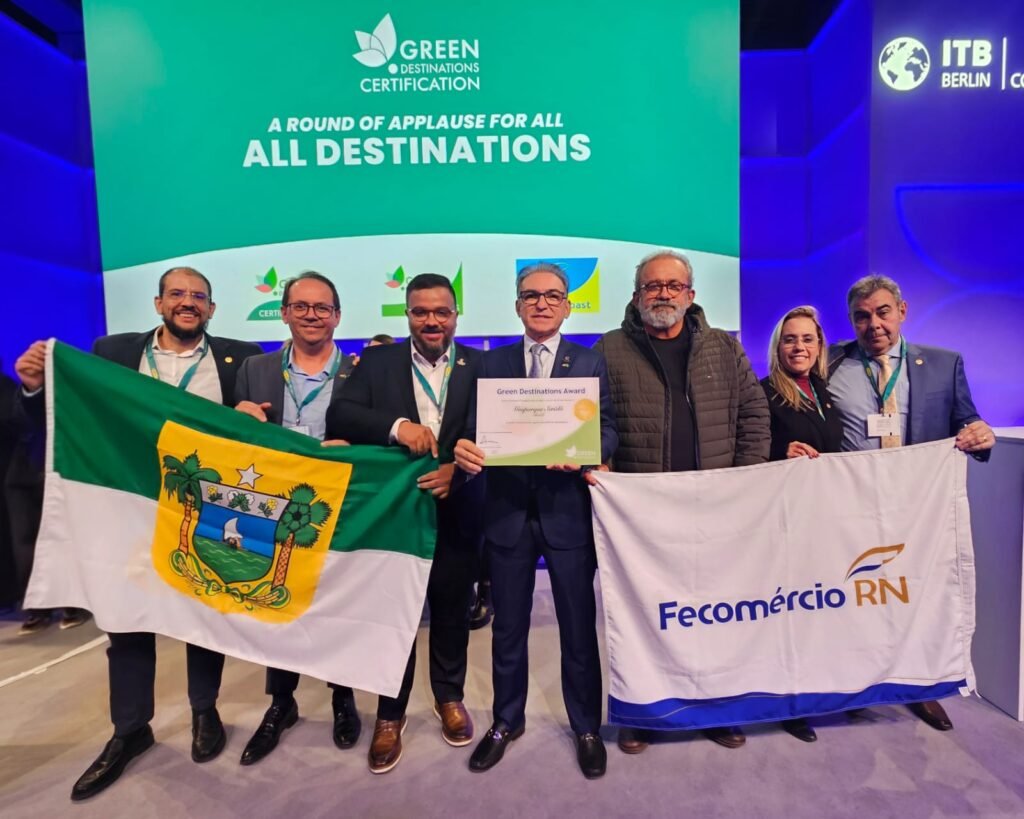 Leia mais sobre o artigo Com apoio do Sistema Fecomércio RN, Geoparque Seridó alcança reconhecimento internacional na maior feira de turismo do mundo