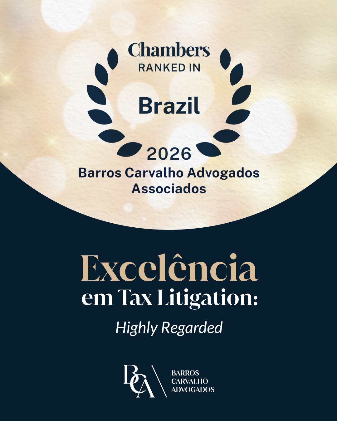 Leia mais sobre o artigo Barros Carvalho Advogados recebe reconhecimento internacional em excelência pela Chambers and Partners